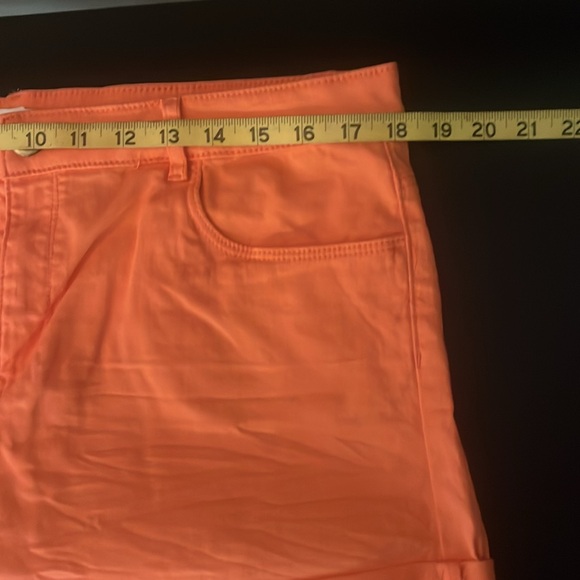 H&M Women’s Coral Cotton Shorts, size 14 - Picture 5 of 6